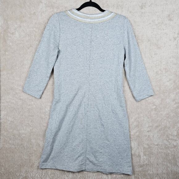 Lilly Pulitzer Clarkson Dress Small French Terry Minimal Preppy Coastal Beachy - Picture 4 of 9